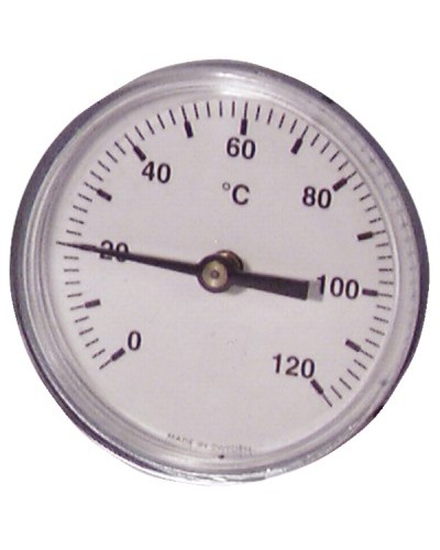 Θερμόμετρο οριζόντιο 0-120°C 50mm